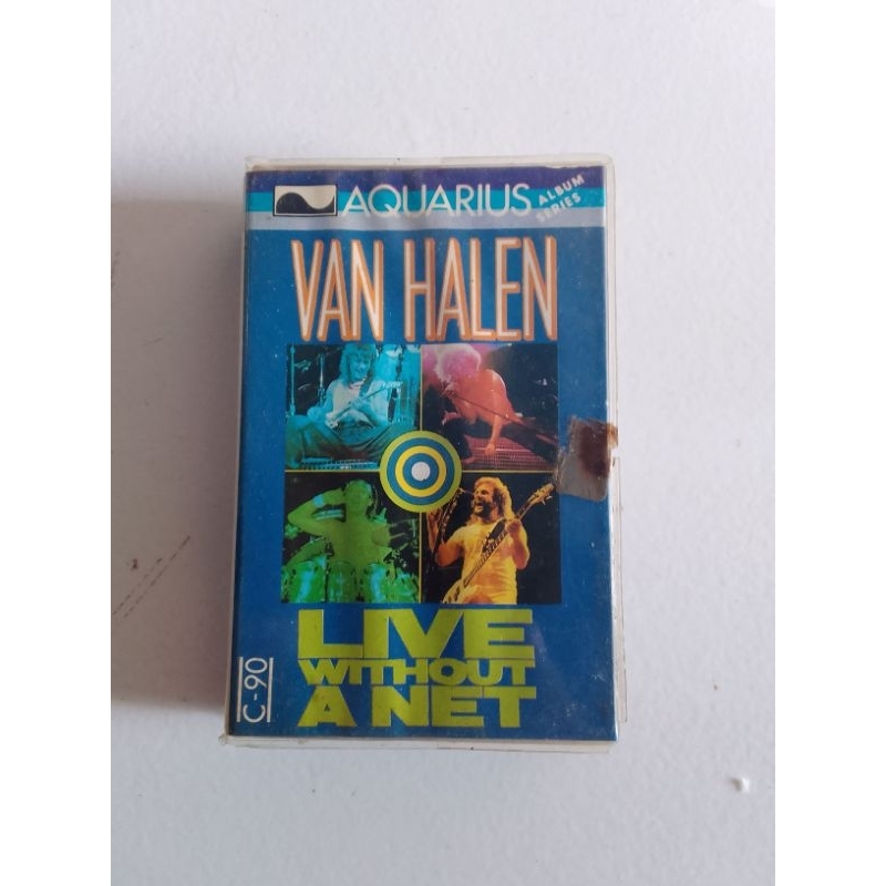 kaset pita VAN HALEN "live with out a net"