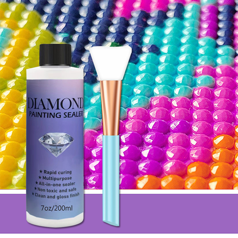 

Lem Segel Lukisan Berlian Sealer Permanent Hold Shine Effect Agent Lem Lukisan Diamond Painting