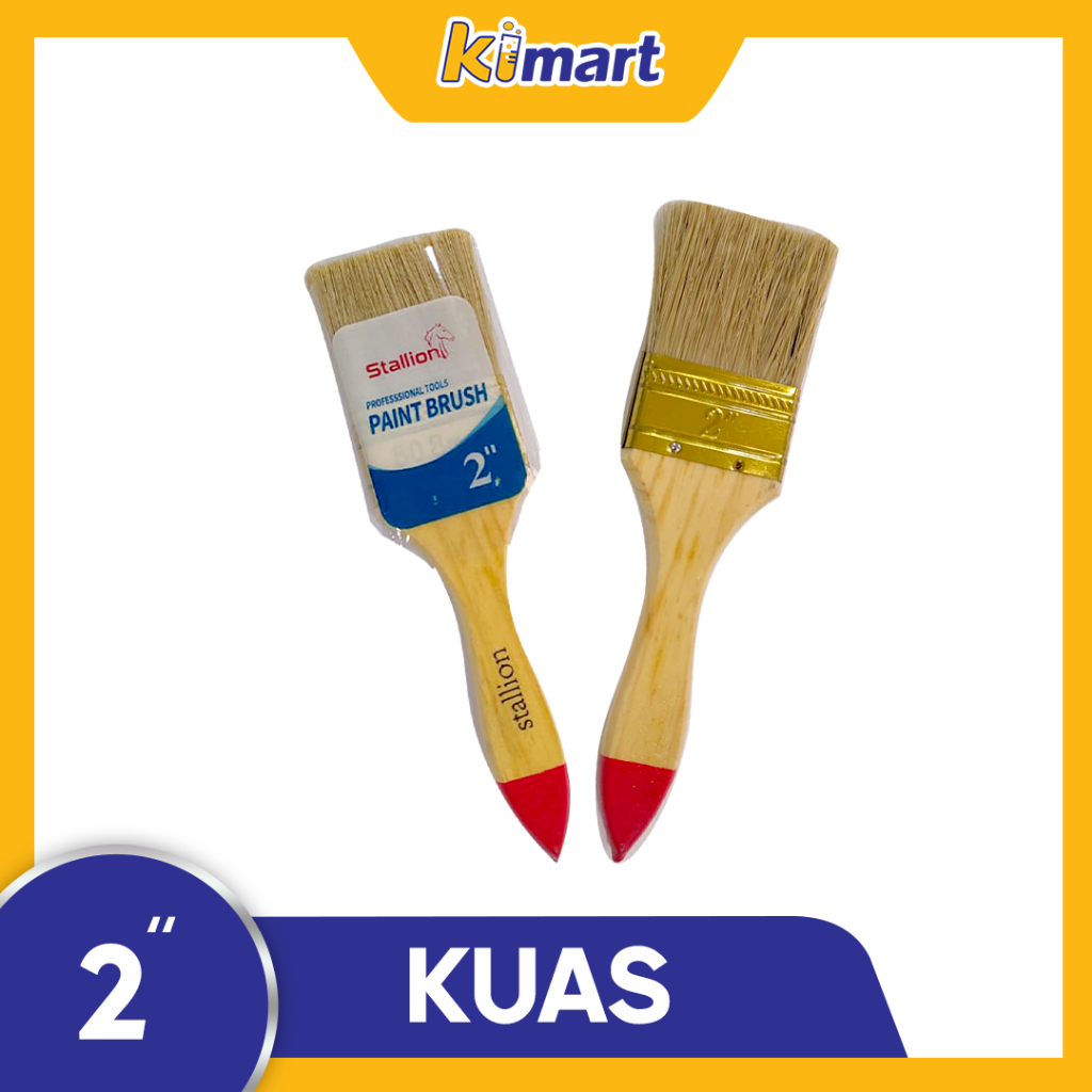 

Kuas 2" 2 inch termurah 50.88mm kuas standart kuas kecil