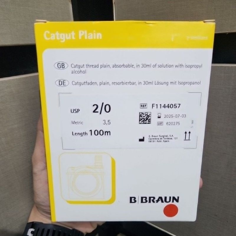 Catgut Plain No. 2/0 B-Braun