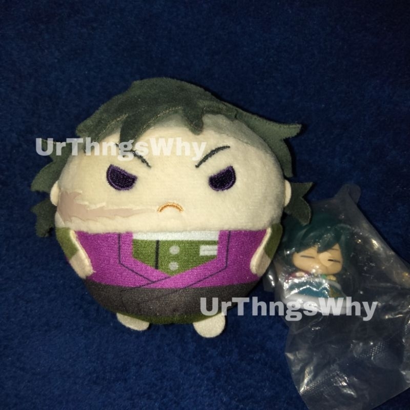 [ORIGINAL] Plush Fuwakororin (size S) Genya Shinazugawa & Figure Onemutan Giyu Tomioka Kimetsu No Ya