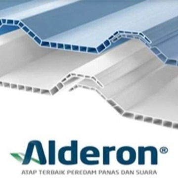 Atap UPVC Alderon double layer