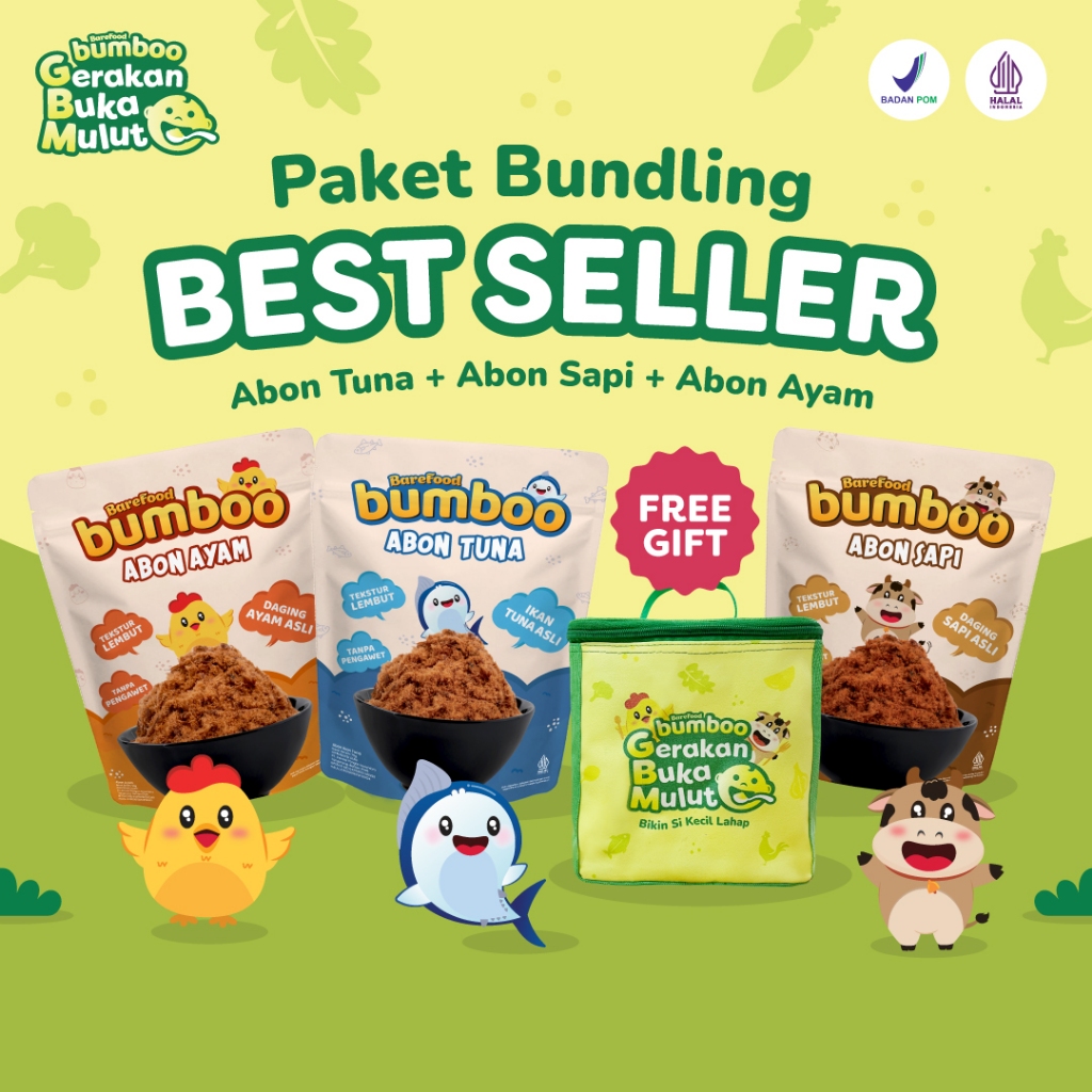 

Bundling Bumboo Abon Asli - Tekstur Lembut MPASI Si Kecil - Sumber Protein - Tanpa MSG & Pengawet