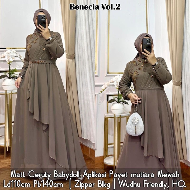 [ Gamis Murah ] GMM Benecia VOL.2 BY Qudsy