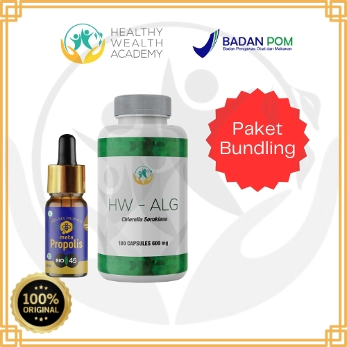 HWAcademy - Paket Diabetes Hw Hwa Alga dan Meta Propolis