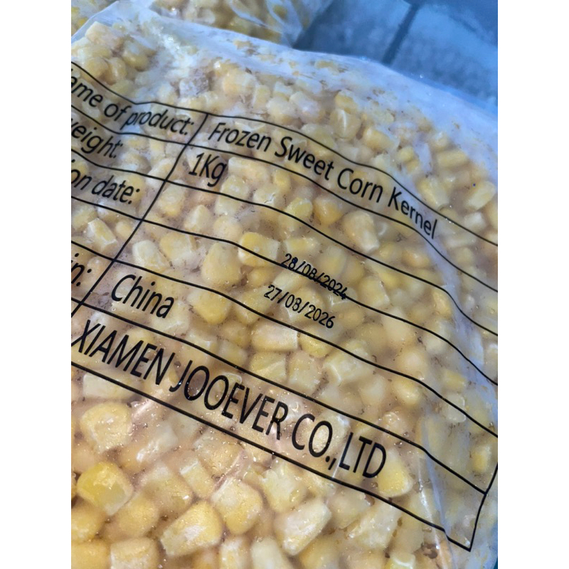 

Jagung pipil frozen 1 kg