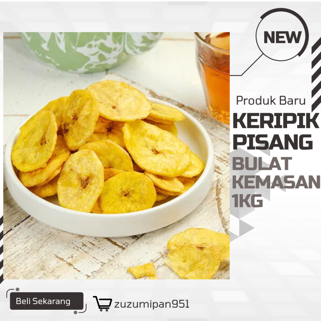 

Keripik Pisang Premium–Renyah Manis Tiada Tara|1kg