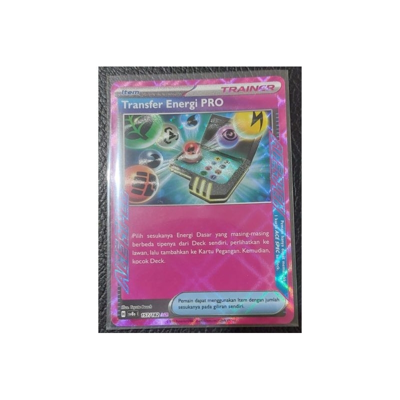 Kartu Pokemon TCG - Transfer Energi PRO ACE (sv8s) 157/182