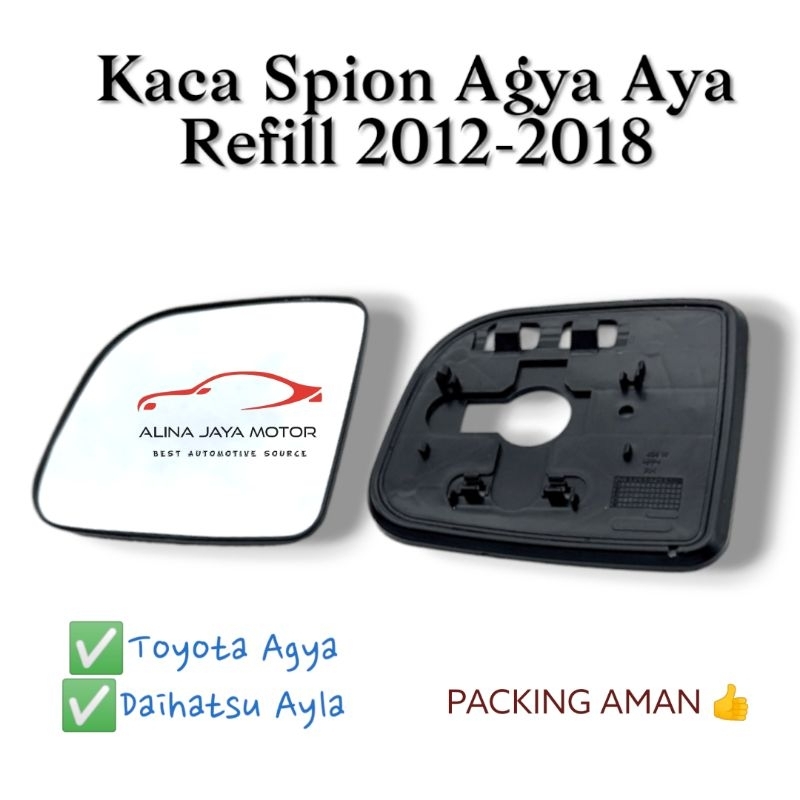 Kaca Spion Mobil Agya Aya Refill 2012-2018