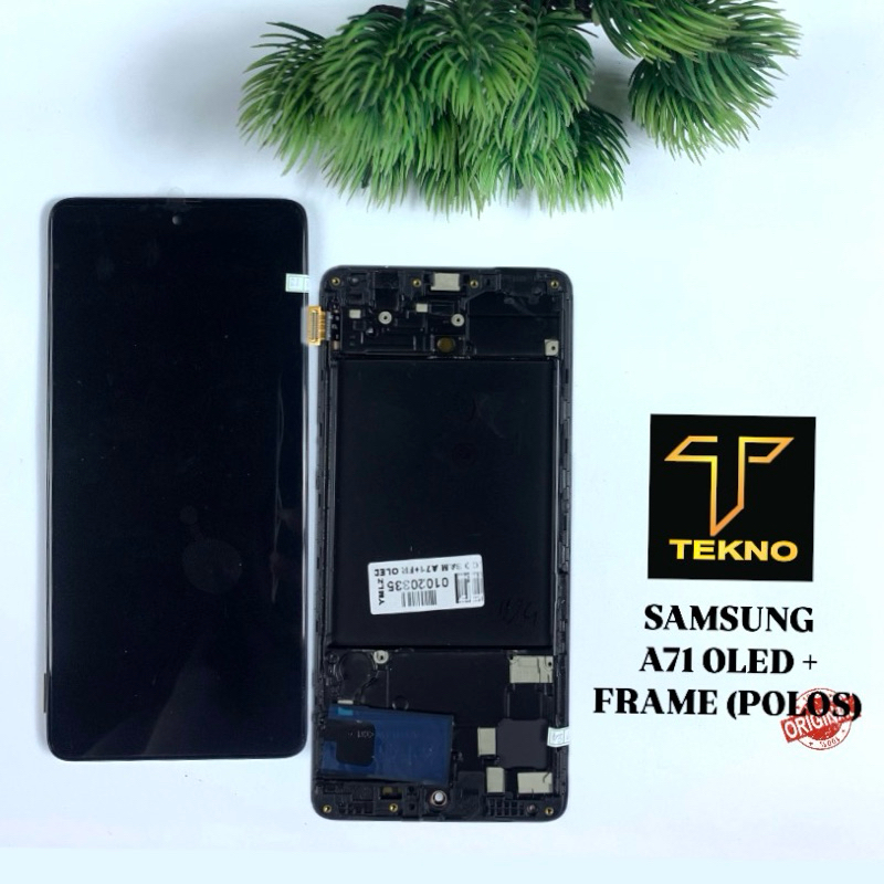 Lcd  samsung a71 oled +frame (polos) fullset