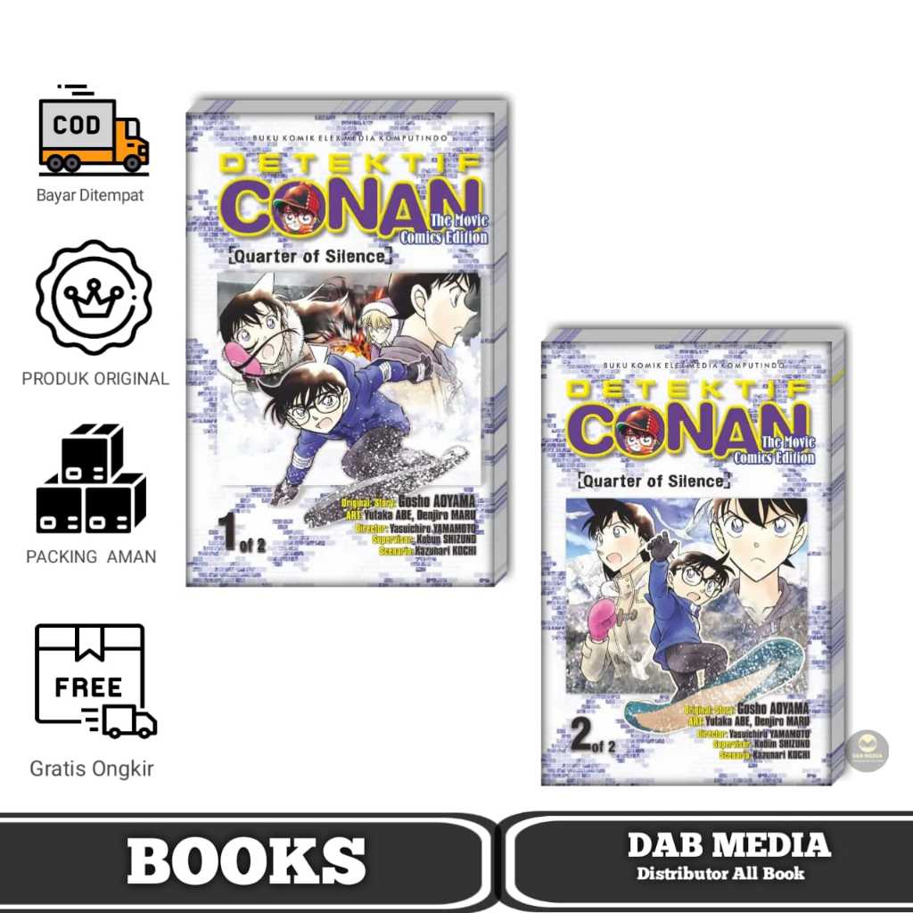 Detektif Conan the Movie: Quarter of Silence 01 & 02