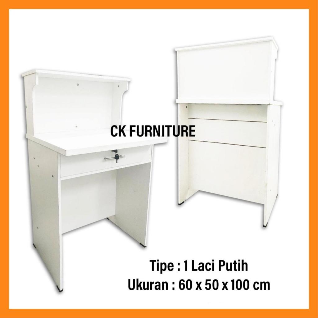 MEJA KASIR MINIMALIS MEJA TOKO