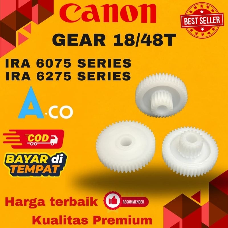 GEAR 18/48T DRUM IRA  6075 6275 6575