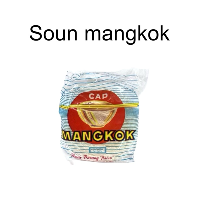 

Soun cap Mangkok / Sohun baso / soun kecap