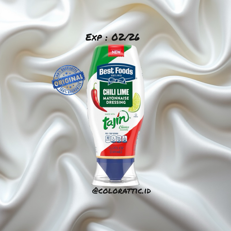 

Best Foods Tajin Classico Chili Lime Mayonnaise Dressing - From Usa