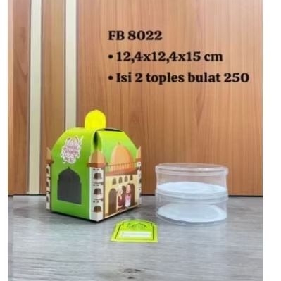 

(Free Tag) Uniqone Greeny Box Lebaran 12x12 Box Lebaran 2 toples 250gr Box Lebaran kuker box lebaran cookies dus Lebaran kotak lebaran Box Hampers Idul Fitri Box Parcel Ramadhan Box Souvenir Lebaran