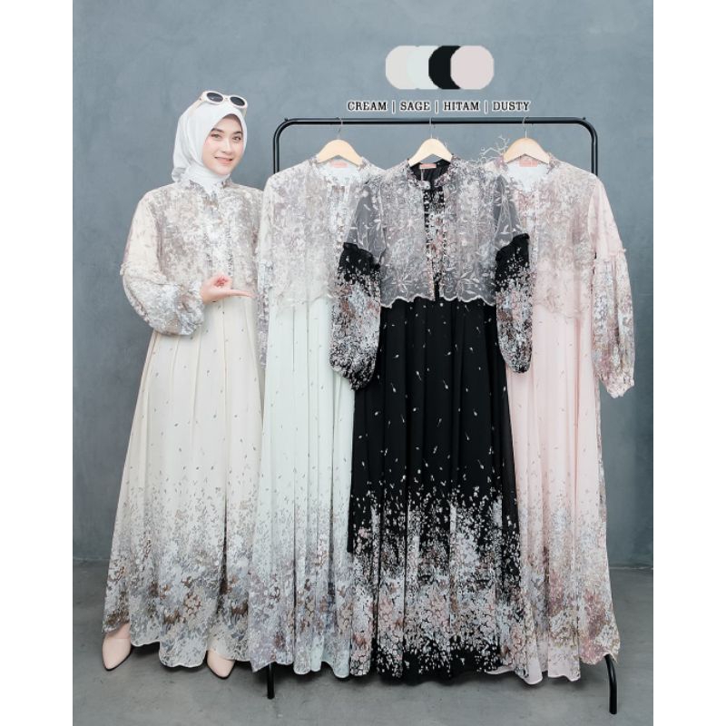 GAMIS CERUTY ROMPI TILE / GAMIS TILE ROMPI / GAMIS LEBARAN 2025