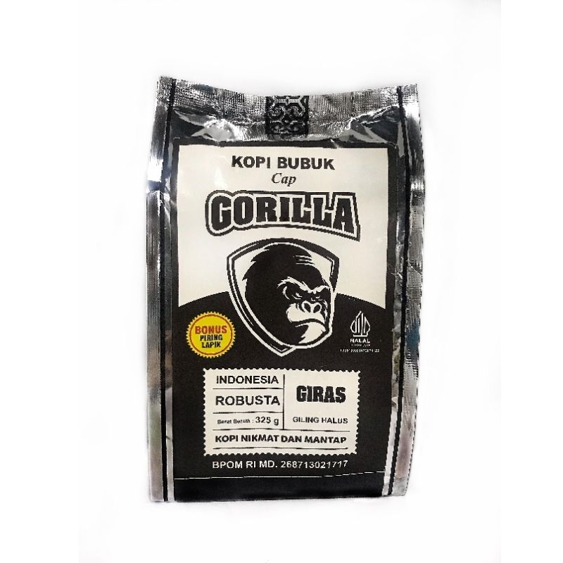 

Kopi Bubuk Gorilla Giras Nikmat Dan Mantap