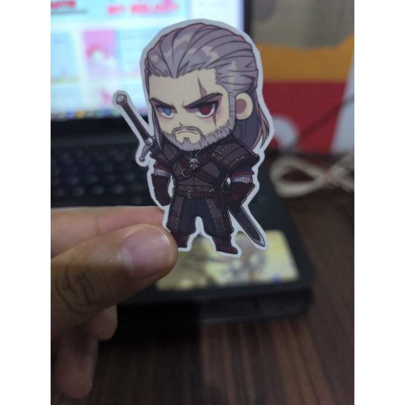 

Chibi The Witcher Stickers