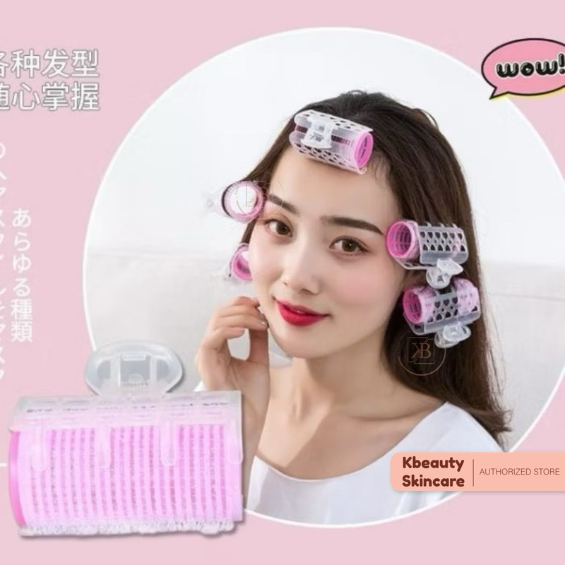 ROLL RAMBUT PREMIUM ISI 3 / ROLL JEPIT / ALAT PENGERITING RAMBUT