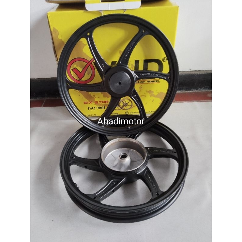 Velg racing VND six star ring 14 Mio Z/Mio M3/ Fino 125