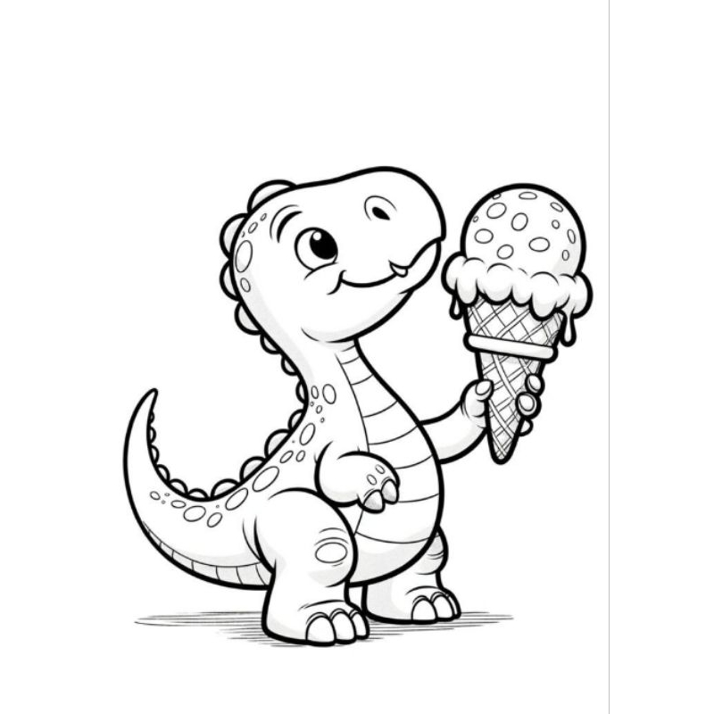 

Kertas bergambar Mewarnai A4