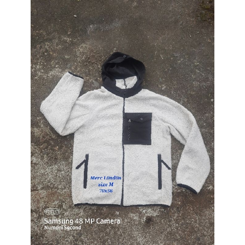 jaket sherpa merc london