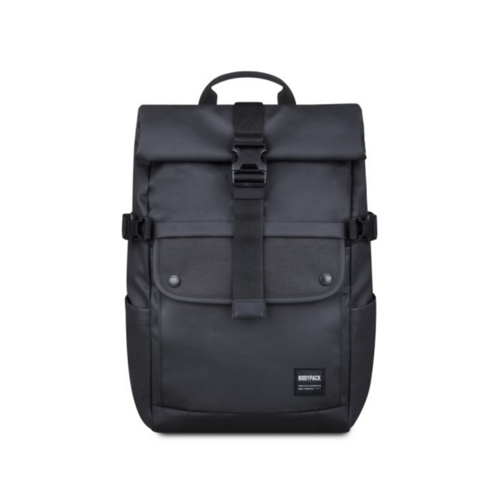 Bodypack Seattle 1.0 - Black / Hitam Original | Tas Laptop Bodypack | Backpack Pria Bodypack