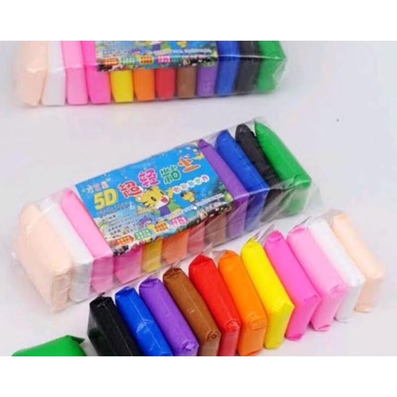 Mainan slime kley isi 12 pcs