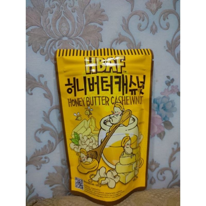 

HBAF Honey Butter Cashew 120gram Expired Januari 2026