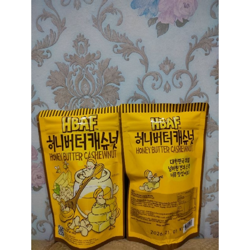 

ADR HBAF Honey Butter Cashew 120gram Expired Januari 2026