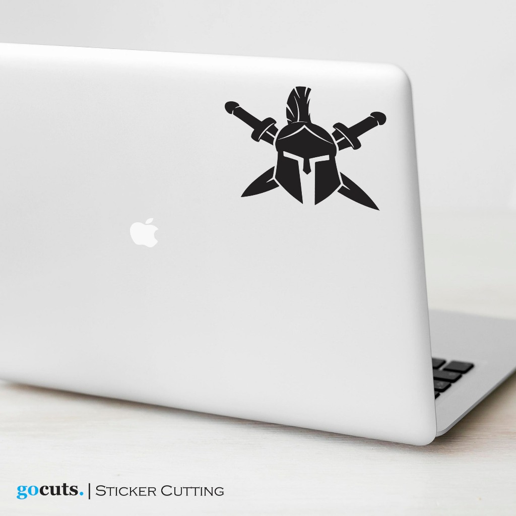 

Stiker Sparta Cutting Sticker Custom Laptop