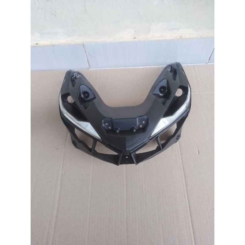 reflektor dalam lampu depan Prem + mika alis kumis smoke Honda Vario 125 150 LED old lama 2015 / 201