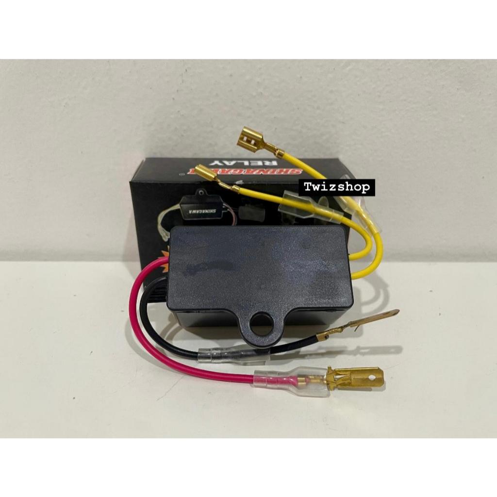 Berkualitas Relay Klakson Interrupter Bunyi Putus Putus 12V 24V Relay Modul Interupter 12 Volt 24