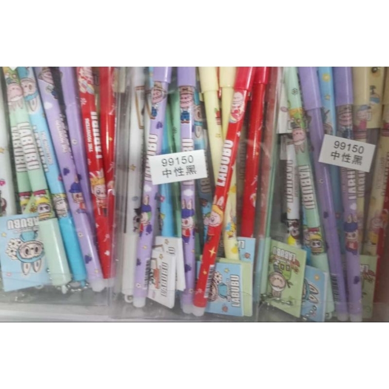 

Pulpen Gantungan Memo Mini Labubu 1Box 12pcs || Pulpen Memo Mini