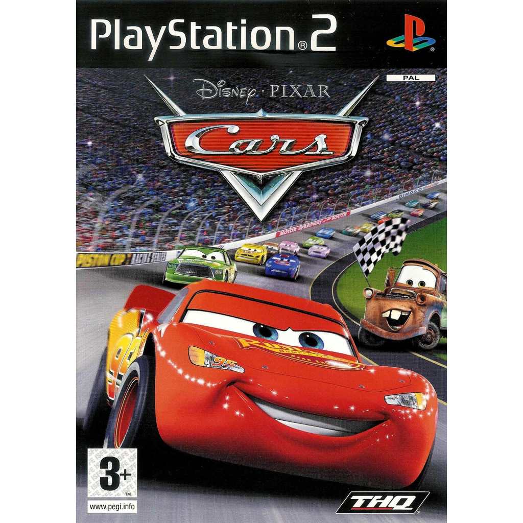 KASET DVD GAME PS2: CARS
