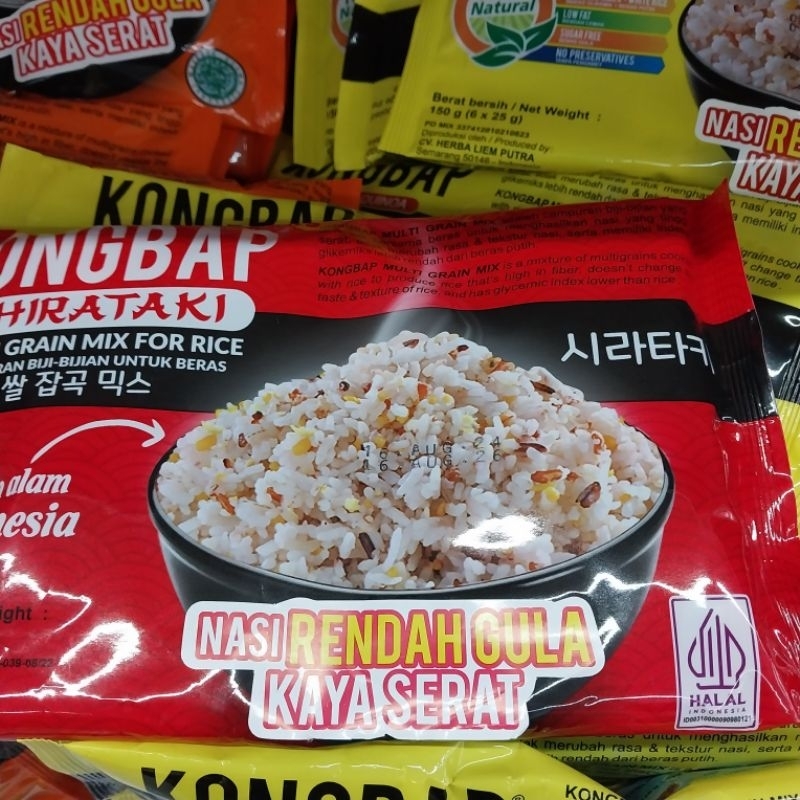 

Nasi Rendah Gula Kayas Serat KONGBAP READY SEMUA VARIAN