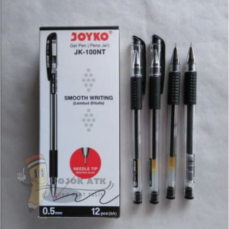 

Pulpen / Bulpen / Ballpoint Gel Joyko JK-100NT TintavHitam