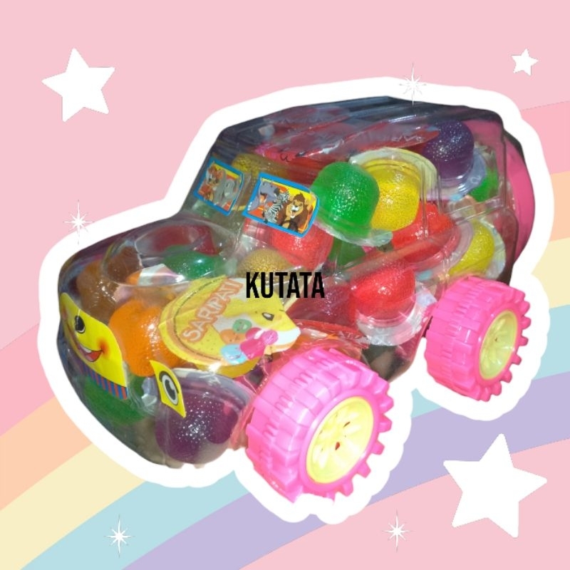 

Saripati jelly toples mobil isi 70 pcs