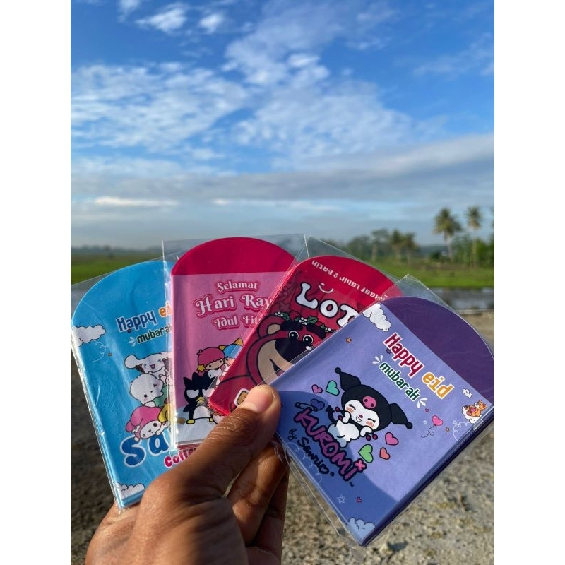 

100 pcs amplop lebaran siap pakai