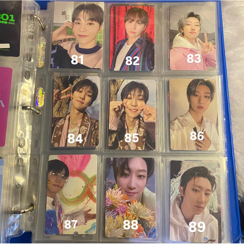 [COD] PC PHOTOCARD SEUNGKWAN MINGHAO THE 8 SEVENTEEN SVT OFFICIAL