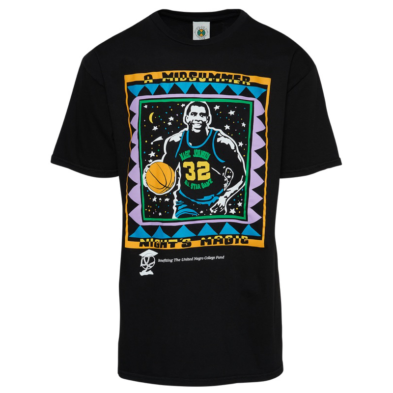Cross Colours x Magic Johnson Tee T-Shirt  Black size XL