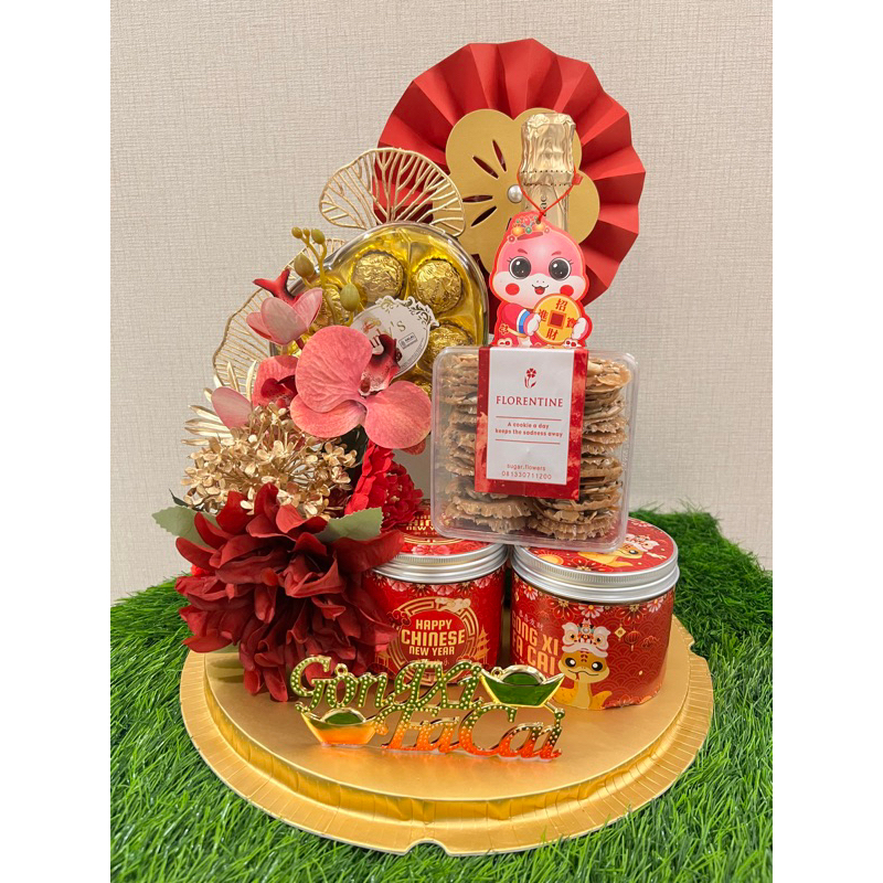 

Set Anggrek Kue Happy Chinese New Year/CNY hampers/hampers imlek 2025