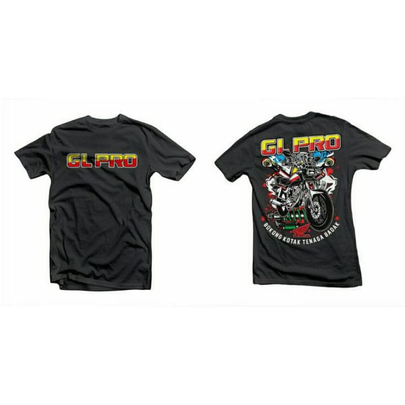 Kaos Honda GL PRO Bokong Kotak Tenaga Badak