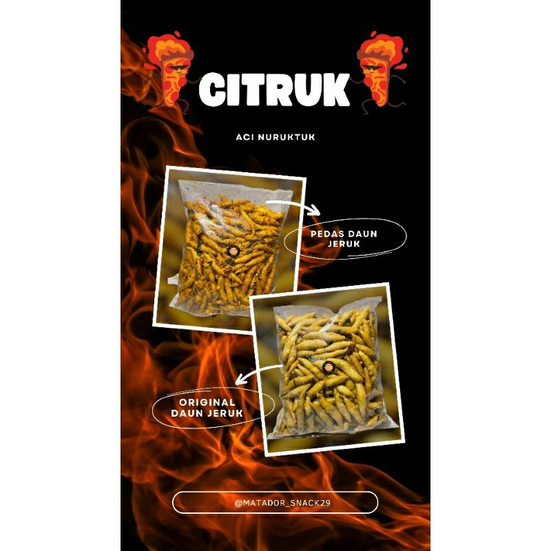 

Citruk Pedas Daun Jeruk 1kg