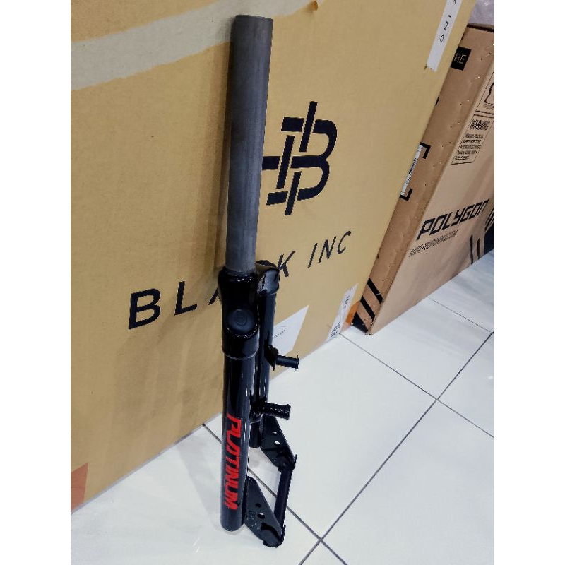 FORK SEPEDA BMX 20" OVERSIZE PLATINUM ORIGINAL BARU