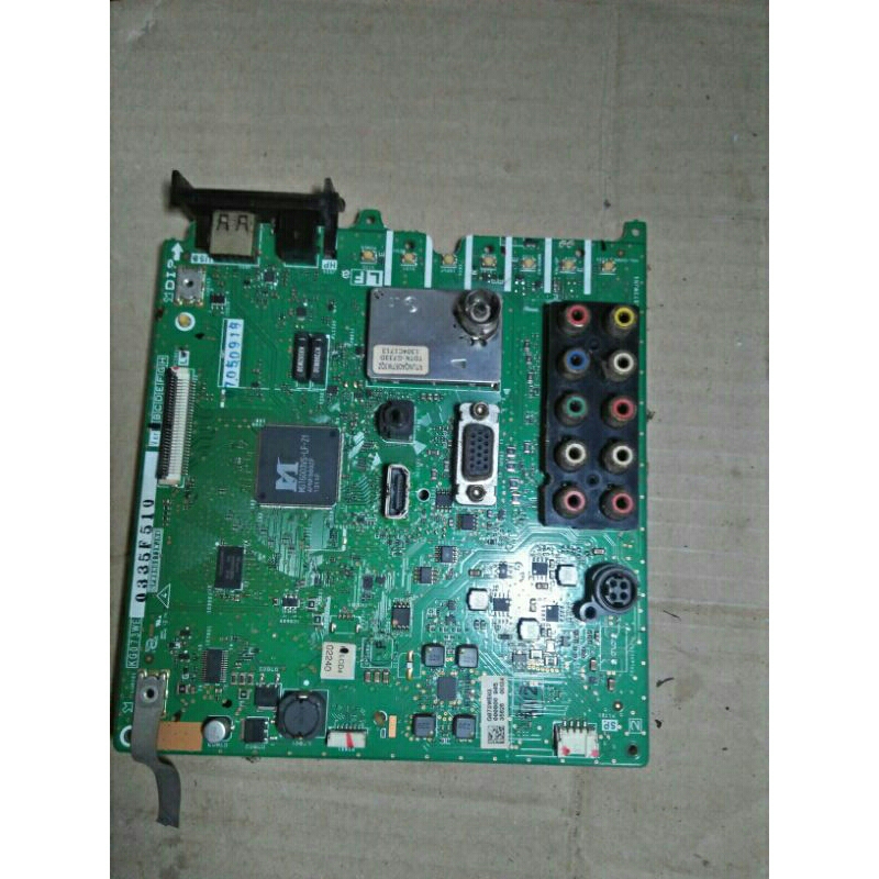 MB TV LED SHARP LC-22DC30M , COPOTAN DARI UNIT LAYAR PECAH