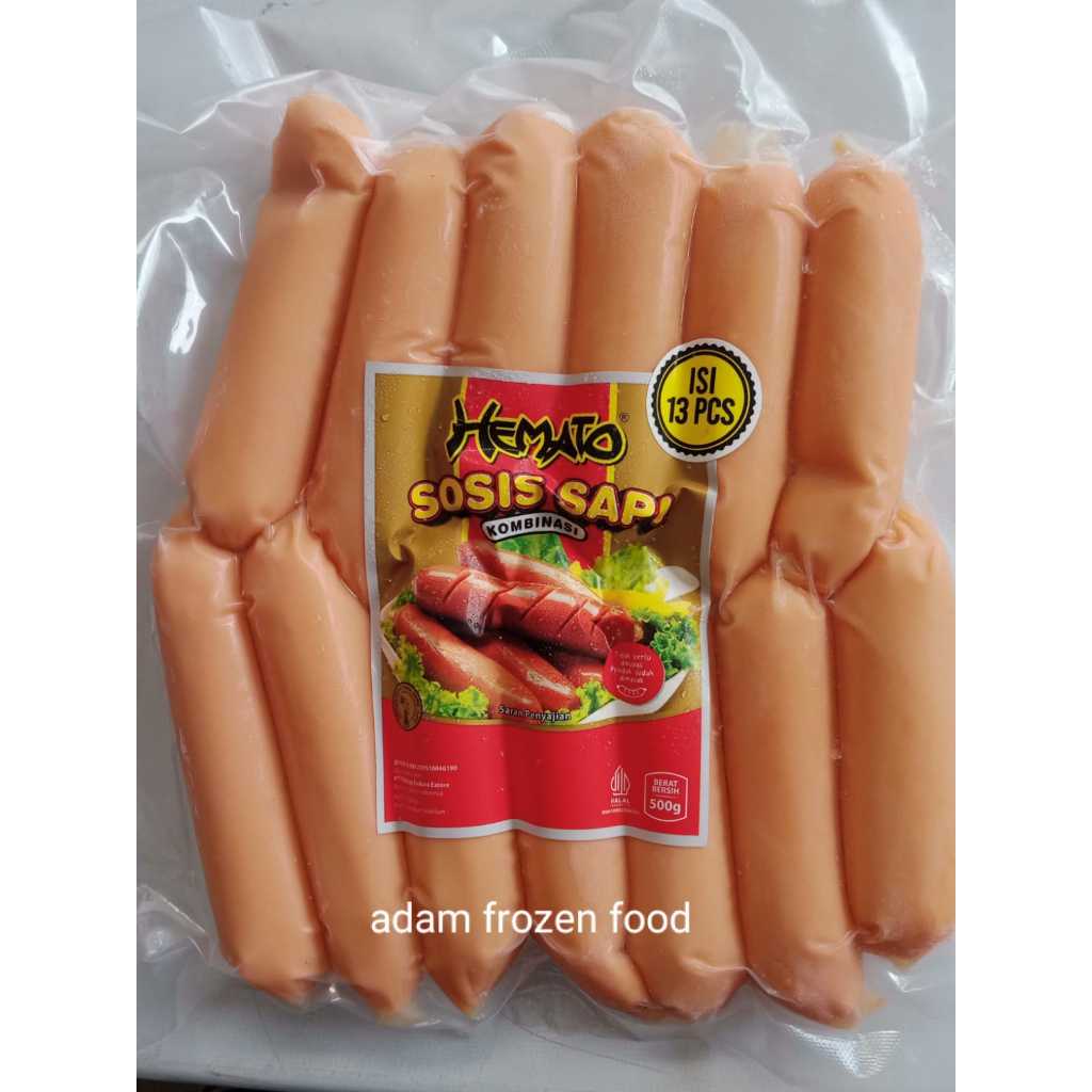 

Hemato Sosis Bakar 500 gram