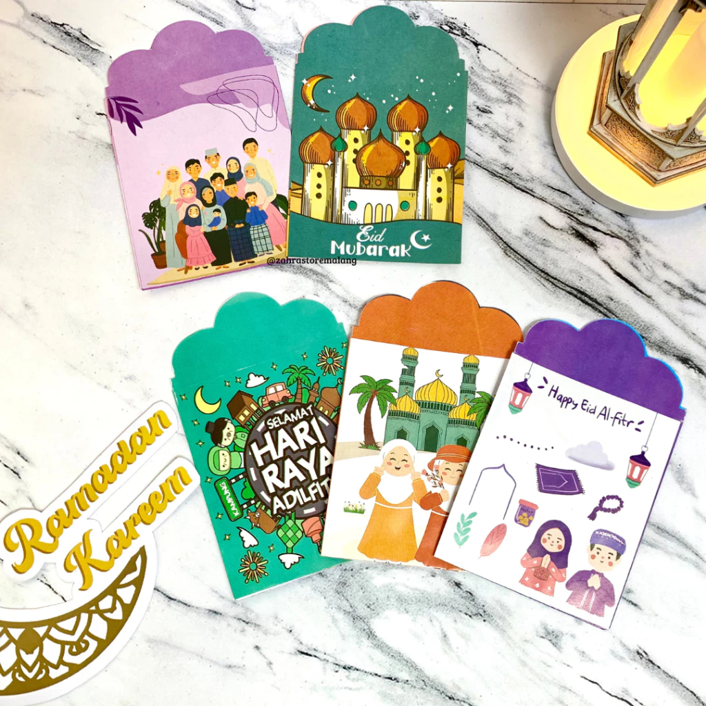 

Amplop Lebaran Muslim Terbaru 2025 Ukuran Medium 5 Pcs Siap Pakai