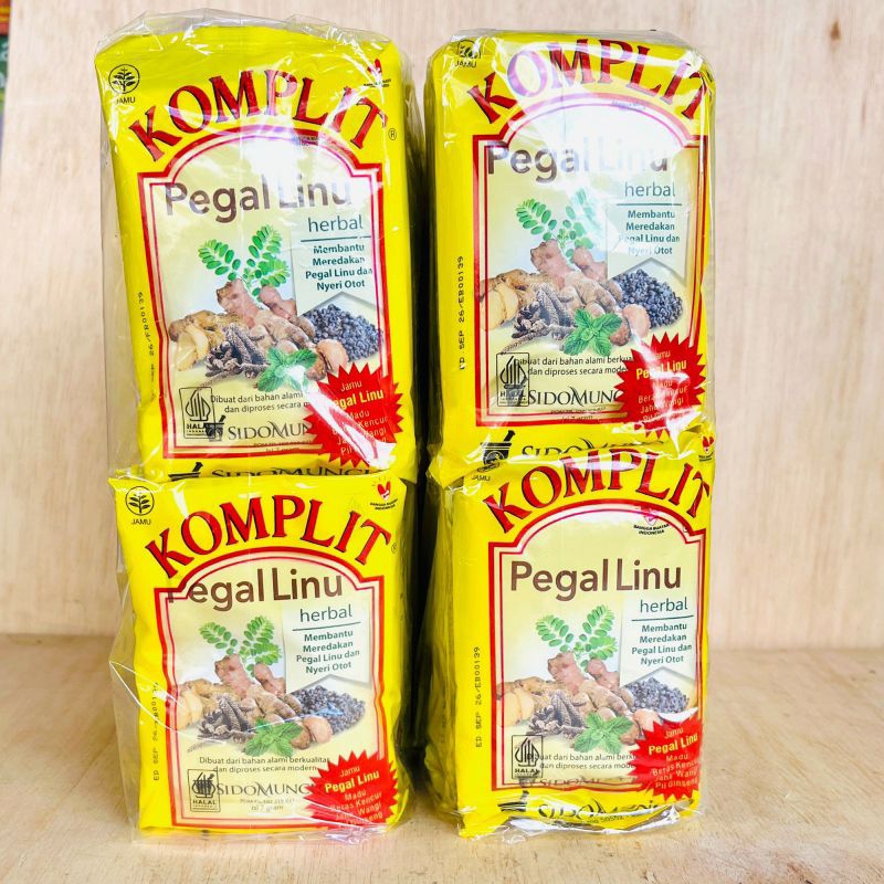 

jamu komplit pegel linu sido muncul isi 20 sachet